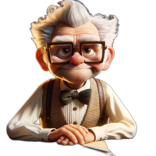 staff, face, animal, 3d render transparent PNG cut-out