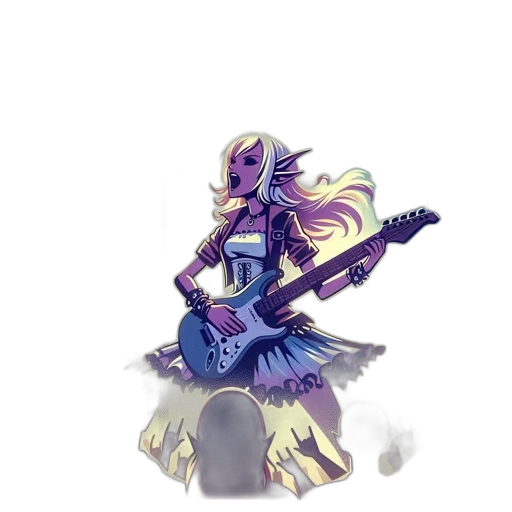 dress, staff, weapon, concept art transparent PNG cut-out