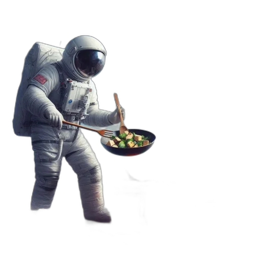 food, robot, staff, creature transparent PNG cut-out