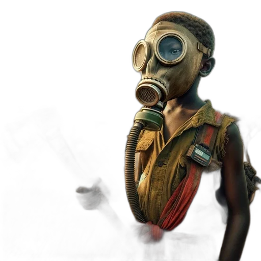 mask, weapon, face, robot transparent PNG cut-out