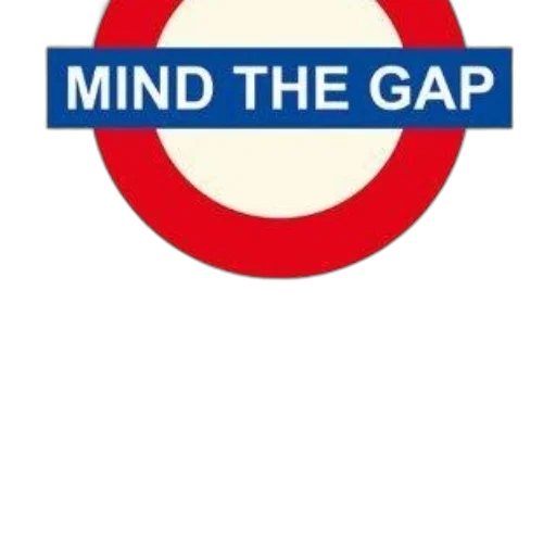 mind, gap, london, underground transparent PNG cut-out