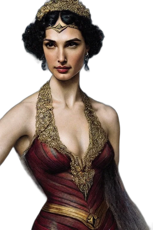 jewelry, dress, photorealistic, fantasy art transparent PNG cut-out