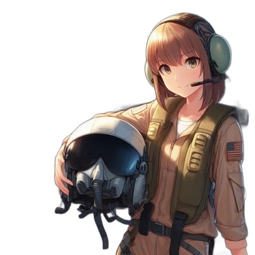 weapon, hat, staff, robot transparent PNG cut-out