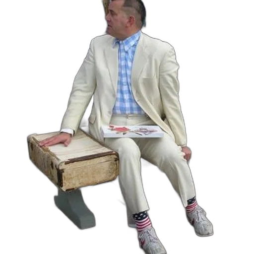furniture, jacket, shoes, staff transparent PNG cut-out