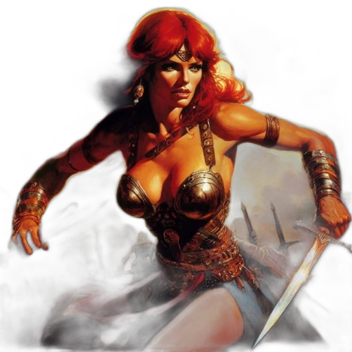 sword, fantasy art, comic book art, concept art transparent PNG cut-out