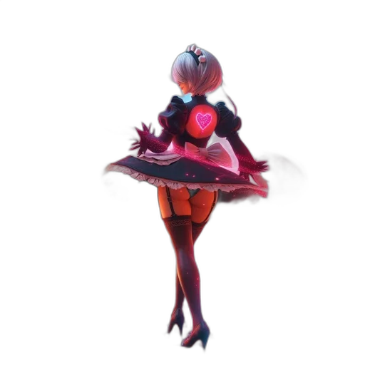 dress, crown, staff, concept art transparent PNG cut-out