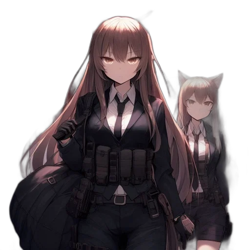 staff, jacket, weapon, animal transparent PNG cut-out