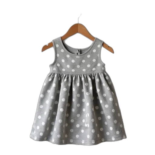 dress, monochrome, front, view transparent PNG cut-out