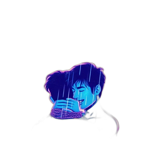 hair, mask, robot, face transparent PNG cut-out