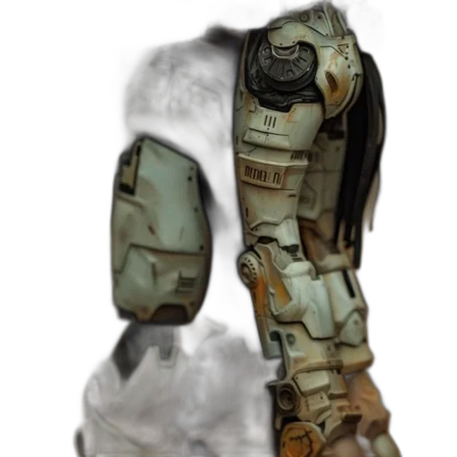 robot, mask, shoes, weapon transparent PNG cut-out