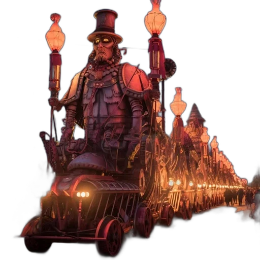 staff, hat, crown, concept art transparent PNG cut-out