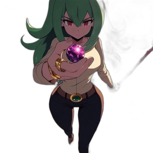 weapon, staff, mask, flower transparent PNG cut-out