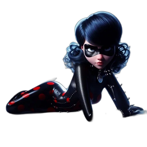 concept art, comic book art, 3d render, cyberpunk transparent PNG cut-out