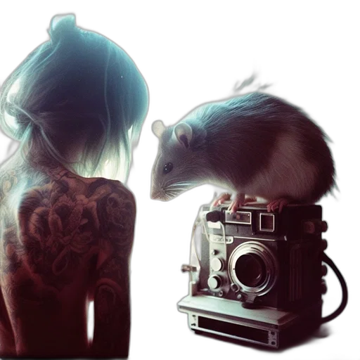 animal, hair, creature, weapon transparent PNG cut-out