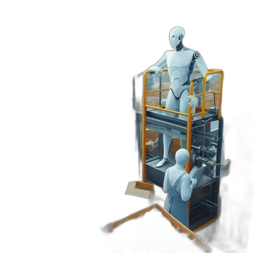 robot, furniture, staff, weapon transparent PNG cut-out
