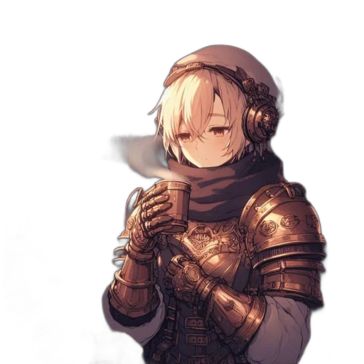 sword, weapon, staff, robot transparent PNG cut-out