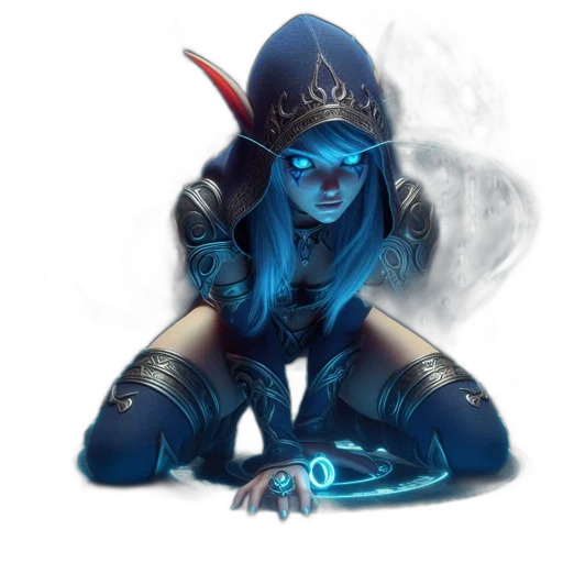 staff, fantasy art, concept art, pixel art transparent PNG cut-out