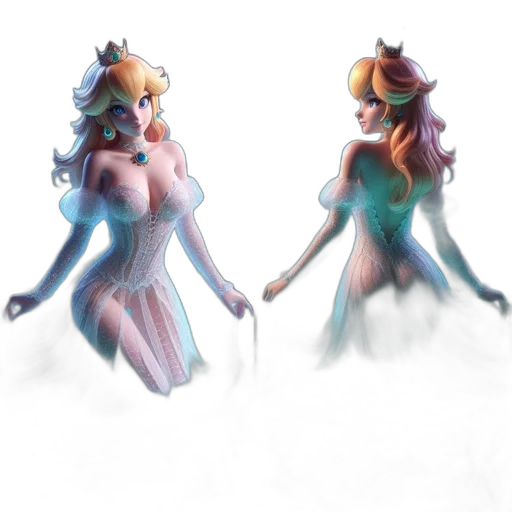 dress, crown, mask, creature transparent PNG cut-out