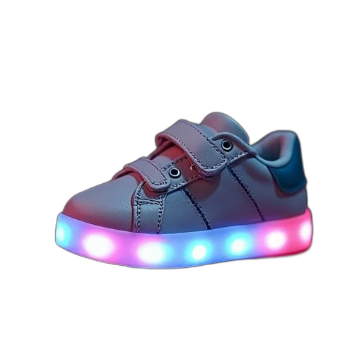 shoes, vaporwave, 3d render, cyberpunk transparent PNG cut-out