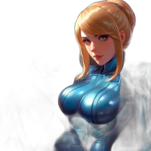robot, dress, face, weapon transparent PNG cut-out