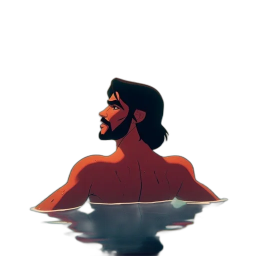 crown, creature, face, hair transparent PNG cut-out