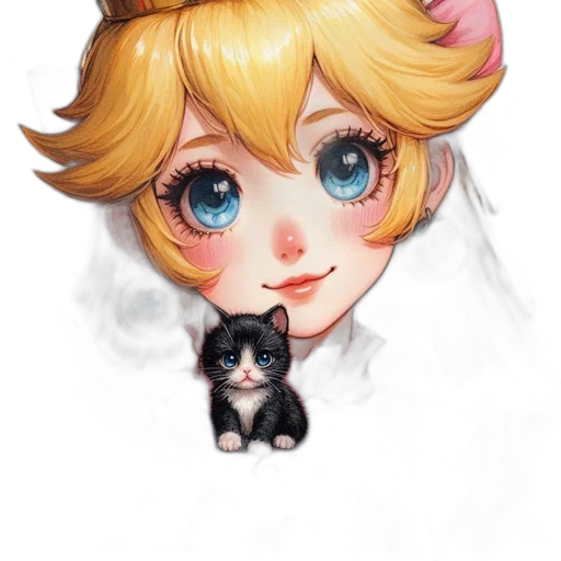 watercolor, pixel art, fantasy art, anime transparent PNG cut-out