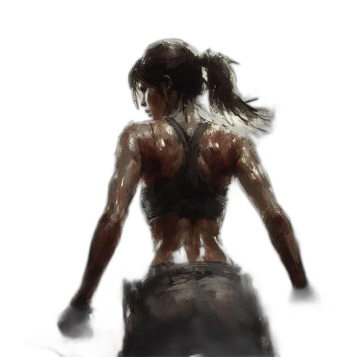 weapon, face, creature, dress transparent PNG cut-out