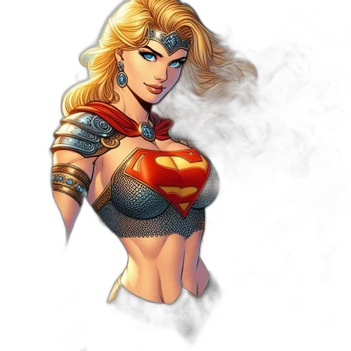 jewelry, dress, comic book art, fantasy art transparent PNG cut-out