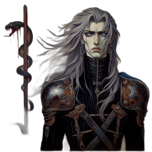 sword, staff, dragon, weapon transparent PNG cut-out