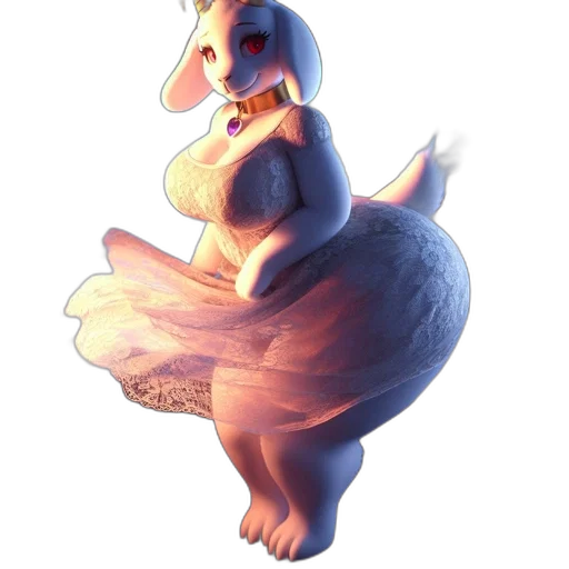 dress, animal, creature, staff transparent PNG cut-out