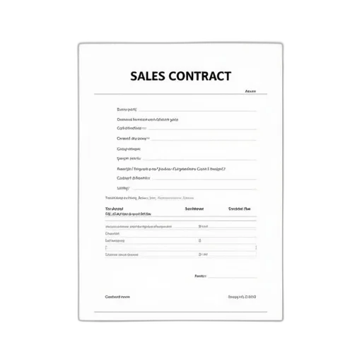 sample, sales, contract, template transparent PNG cut-out