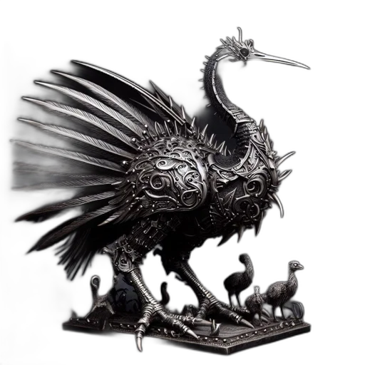 dragon, animal, creature, weapon transparent PNG cut-out