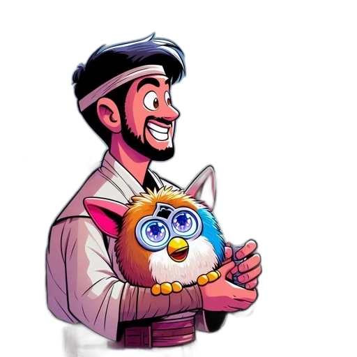 staff, mask, robot, jacket transparent PNG cut-out