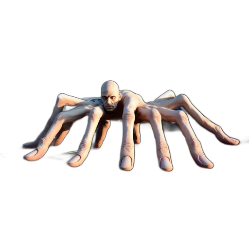 creature, hair, jewelry, mask transparent PNG cut-out