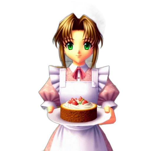 staff, food, dress, 3d render transparent PNG cut-out