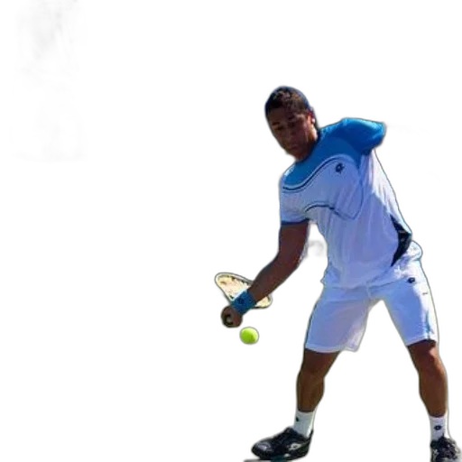 staff, photorealistic, 3d render, tennis transparent PNG cut-out
