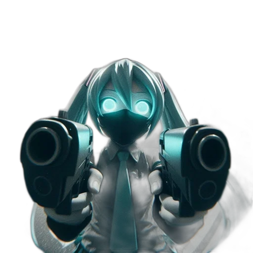 weapon, robot, mask, staff transparent PNG cut-out