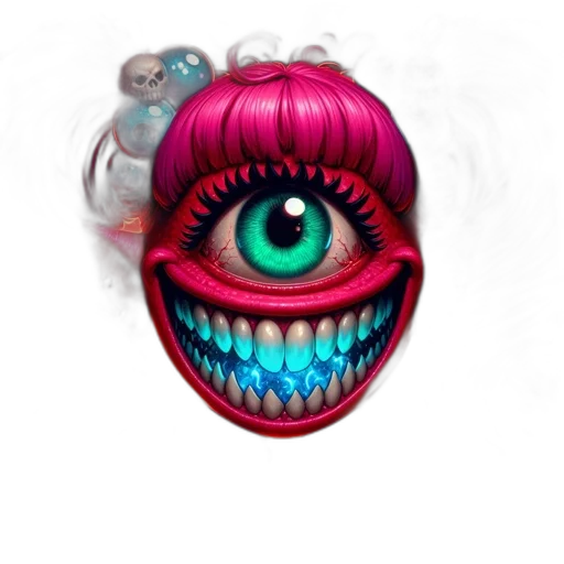 mask, creature, face, concept art transparent PNG cut-out