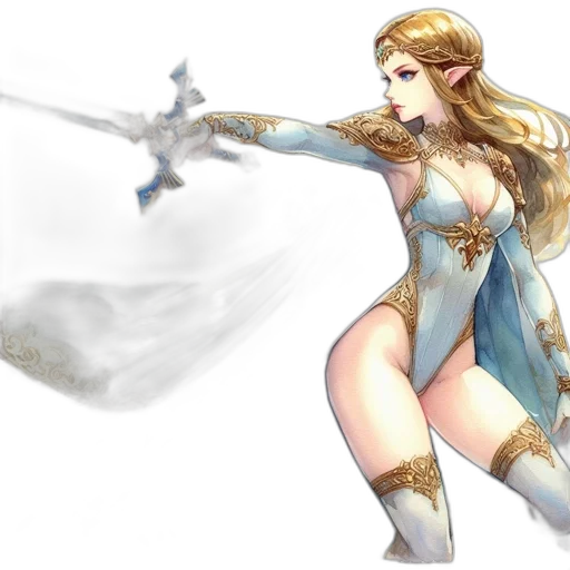 sword, weapon, staff, fantasy art transparent PNG cut-out