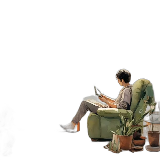 furniture, staff, concept art, 3d render transparent PNG cut-out