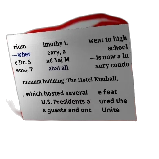 3d render, poster, text, about transparent PNG cut-out