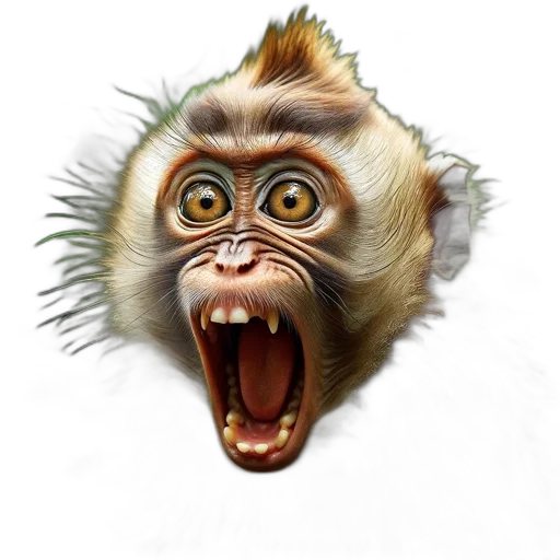 animal, creature, face, mask transparent PNG cut-out
