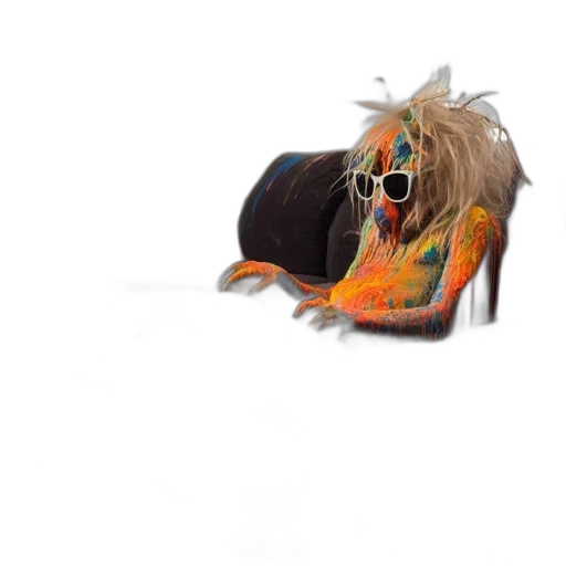 shoes, hair, creature, animal transparent PNG cut-out