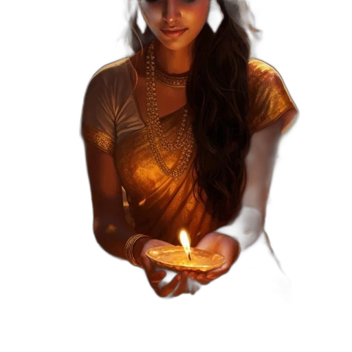 jewelry, face, staff, fantasy art transparent PNG cut-out