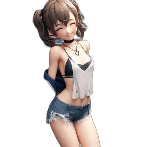 jacket, dress, staff, weapon transparent PNG cut-out