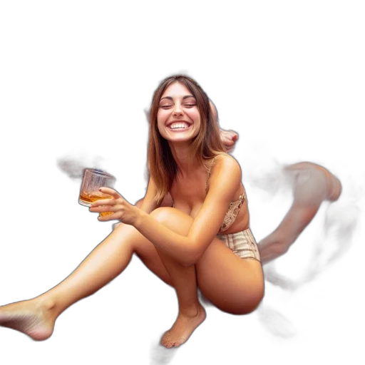 creature, dress, bottle, animal transparent PNG cut-out