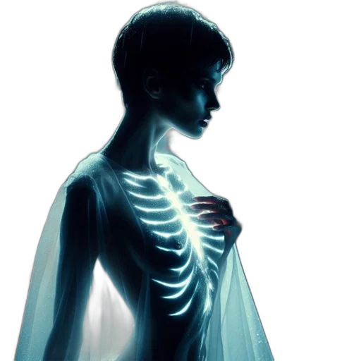 dress, jewelry, robot, concept art transparent PNG cut-out