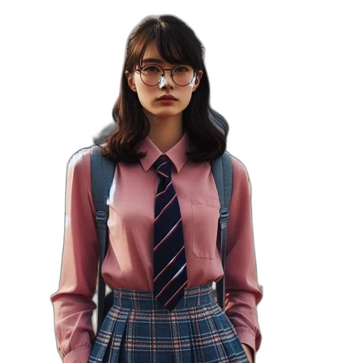 jacket, dress, face, anime transparent PNG cut-out