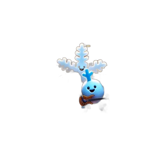 staff, weapon, creature, crown transparent PNG cut-out