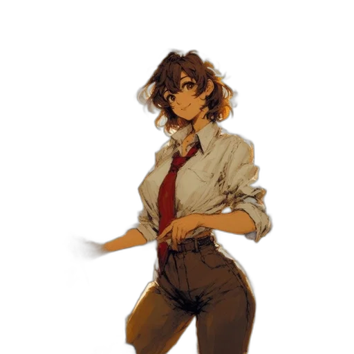 staff, jacket, weapon, dress transparent PNG cut-out